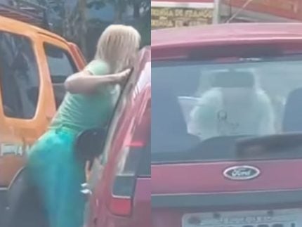 Mulher é arrastada por carro durante briga de trânsito na Zona Sul do Rio