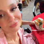 Após festa, Maiara se entrega a sandubão e brinca: “Dieta falhou”