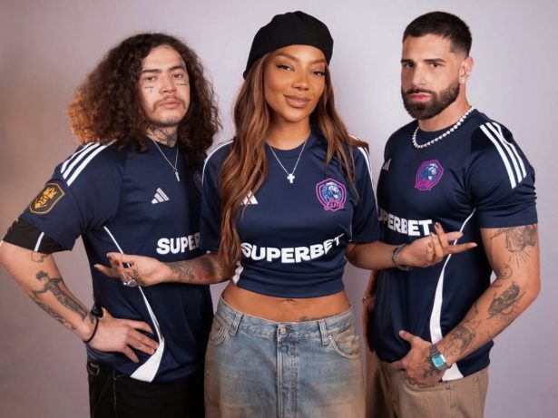 Whindersson Nunes assume o Real Elite ao lado de Ludmilla na “Kings League Brazil”