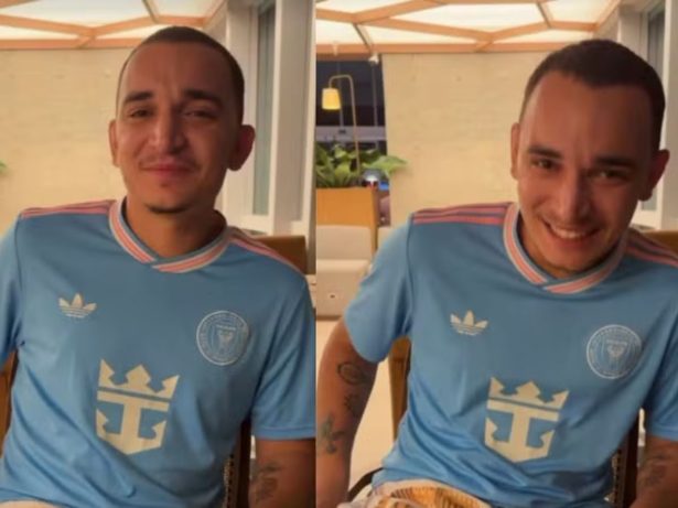 Depois da pausa no álcool, João Gomes aparece soltinho ao lado da esposa: “Tá bebinho”