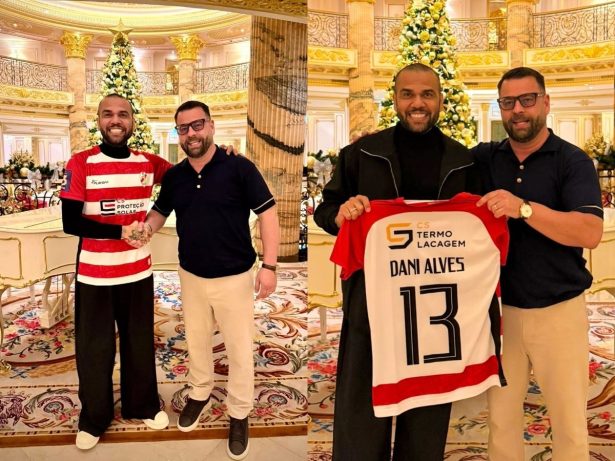 Daniel Alves é oficializado como investidor de clube da terceira divisão de Portugal
