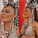 Juliana Paes explica emoção no ensaio técnico da Viradouro: “Difícil controlar”