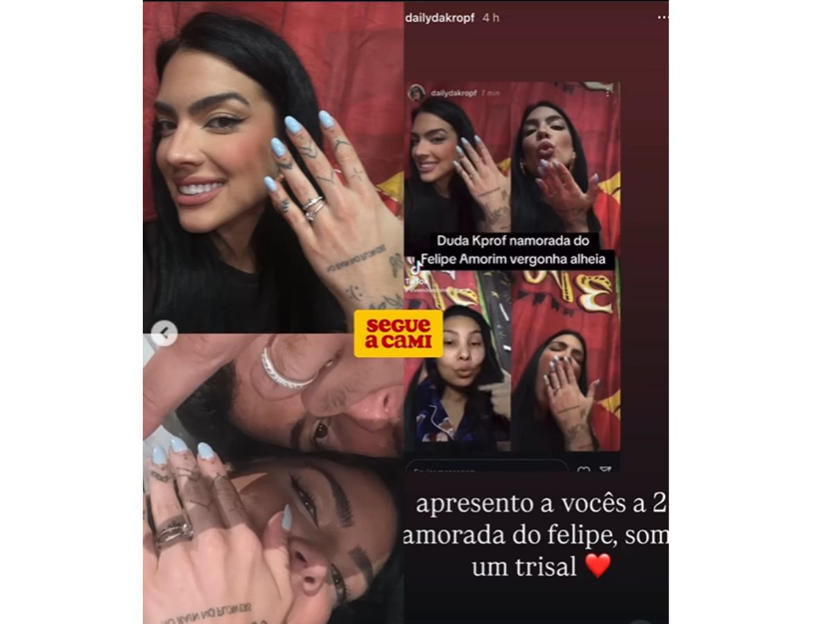 Reprodução: Instagram @dailydakropf Reprodução: Instagram @dailydakropf