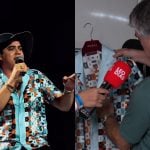 Natanzinho Lima aposta em look exclusivo da Gucci para gravação de DVD