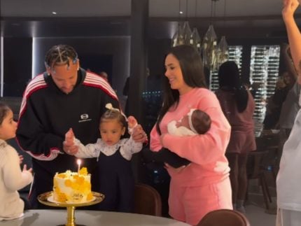 Neymar, Bruna Biancardi, Mavie e Mel