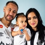 Neymar Jr. faz ensaio oficial para o Santos e inclui família e Falcão. Veja fotos!