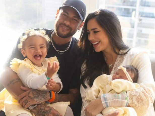 Neymar encanta com novo clique da caçula e se derrete: “Melzinha”