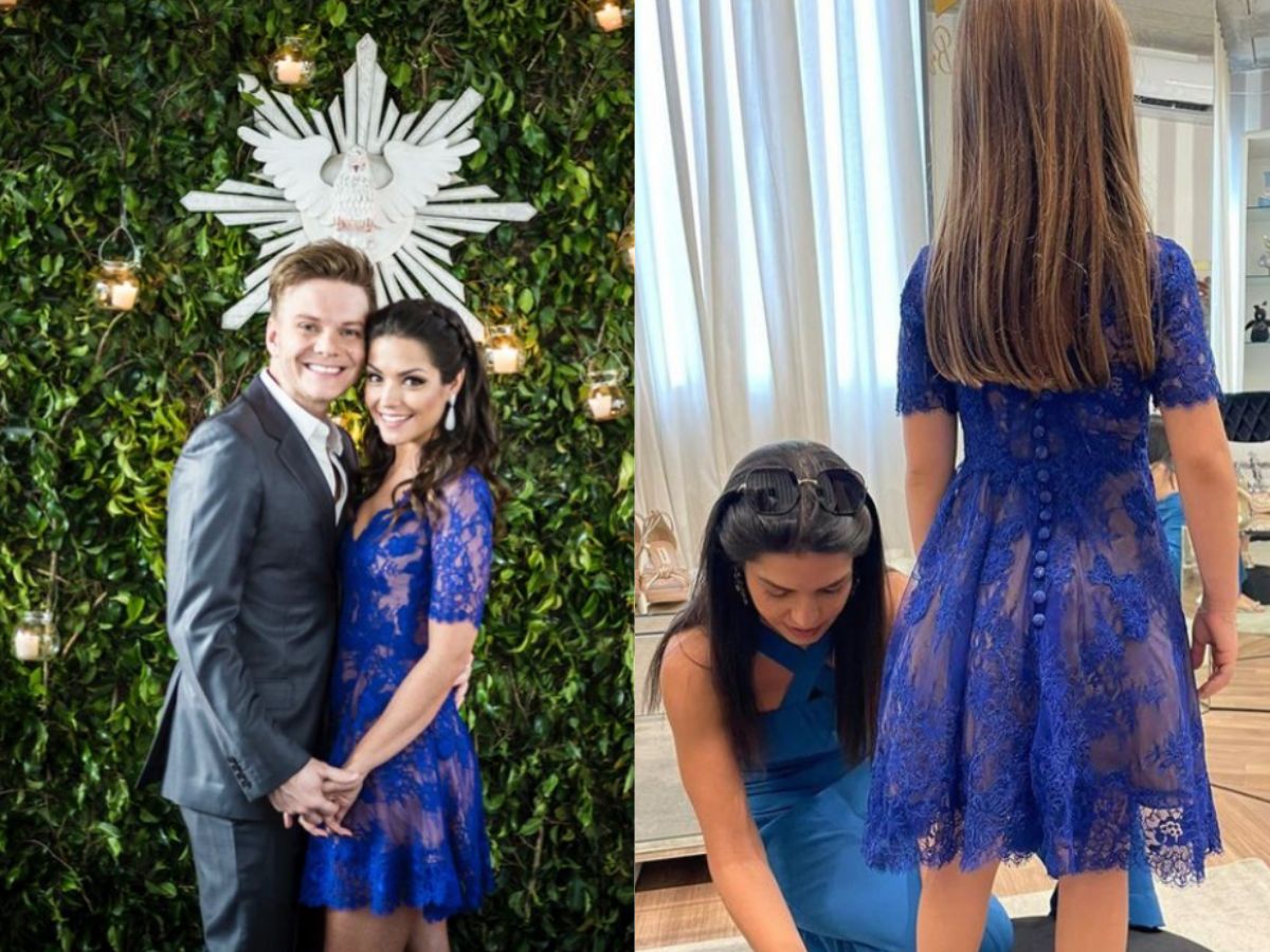 Filha de Tatá Fersoza usa o mesmo vestido de casamento da mãe há 10 anos / Reprodução Instagram
