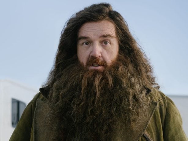 HBO mostra primeira imagem de Nick Frost como Hagrid na série de “Harry Potter”