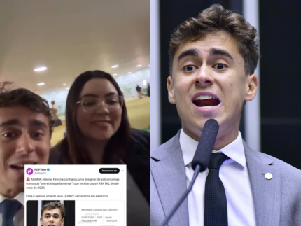 Nikolas Ferreira admite ter contratado designer de sobrancelhas como secretária