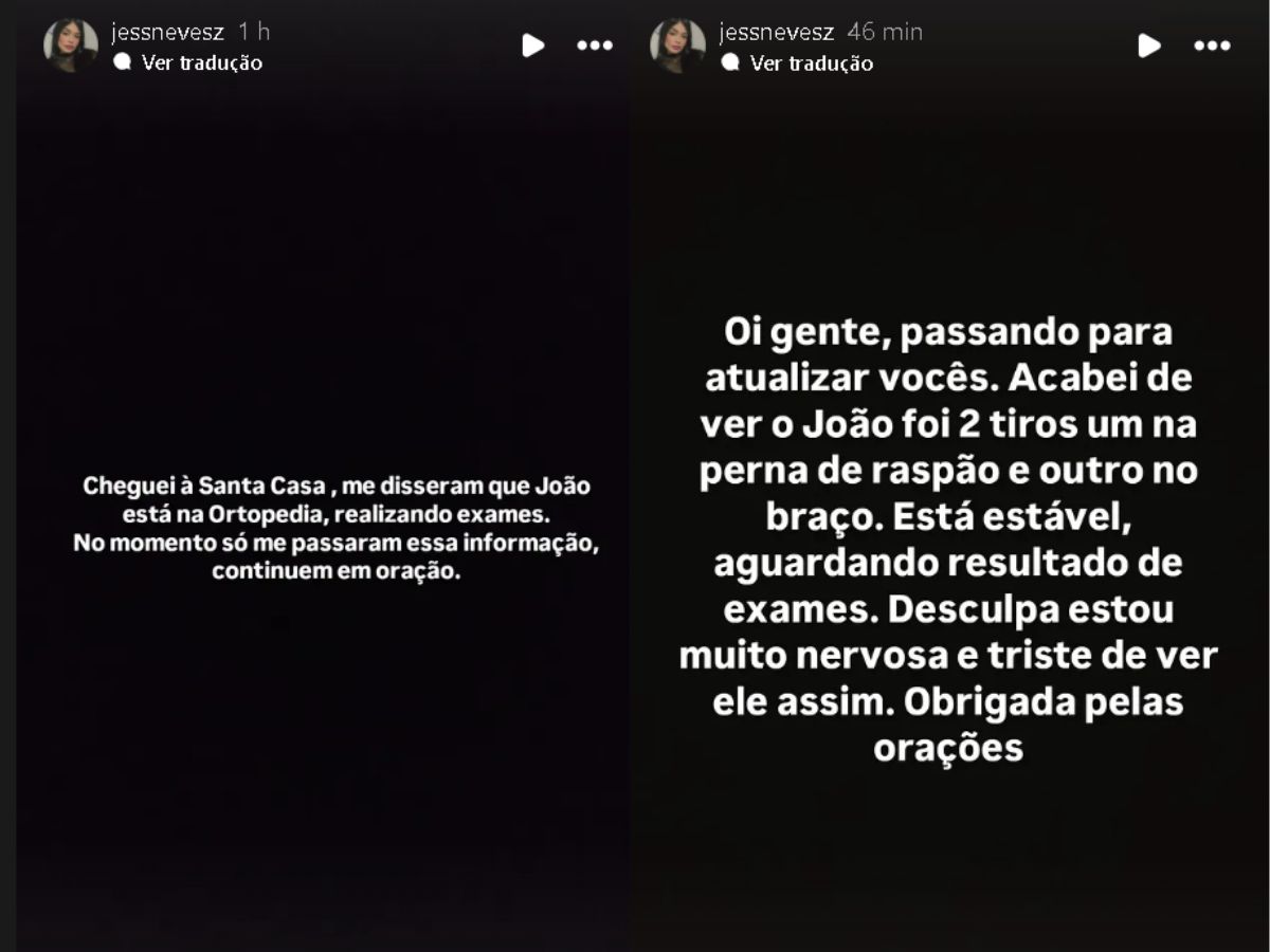 Reprodução: Instagram  @jessnevesz
