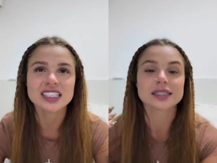 Noiva de Oruam visita rapper na prisão, detalha encontro e transmite recado do cantor