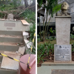 Busto de José Carlos Pace é destruído no autódromo de Interlagos