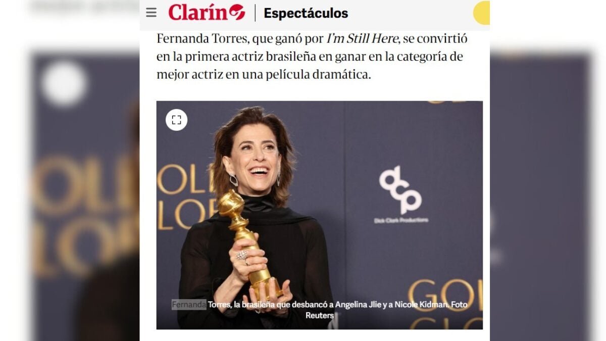 Foto: Print/Clarin