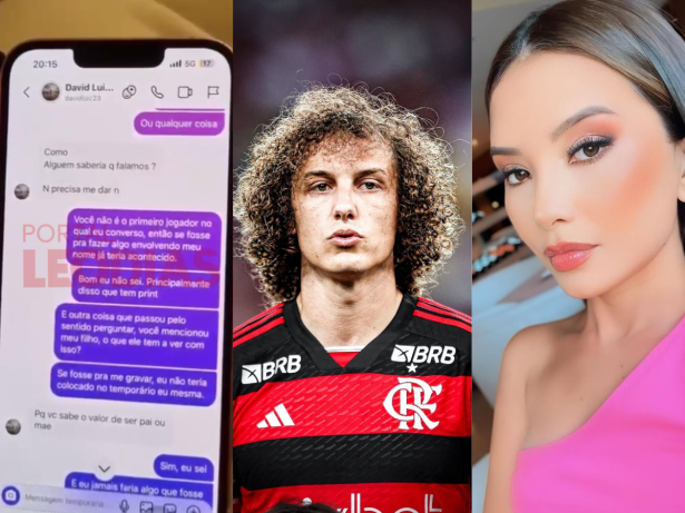 Saiba quem é a mulher que expôs relação secreta com o jogador David Luiz