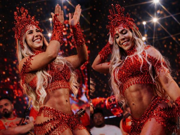 Mulher Melão renova com o Salgueiro e segue à frente do time de musas no Carnaval 2027