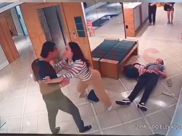Namorado de Aline Mineiro se pronuncia após vídeo agredindo rapaz