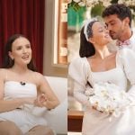 Oito meses após casamento intimista, Larissa Manoela revela como planejou cerimônia