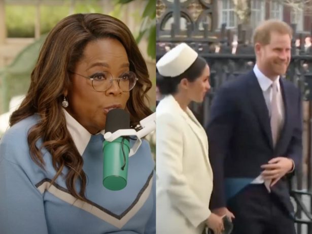 Oprah Winfrey expõe perrengue de Harry e Meghan Markle com patos nos EUA