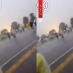 Novo vídeo mostra momento em que raio atinge manifestantes em ato de Nikolas em Brasília