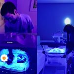 Após nascimento, filho de Yudi e Mila segue internado para tratamento com fototerapia