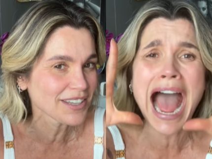 Flávia Alessandra grava vídeo sem filtro e impressiona com beleza natural