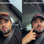 Lucas Guedez vive momentos de tensão na imigração dos EUA e entrega bastidores