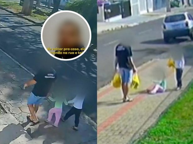 Além de chute em menina de três anos, polícia investiga pai por outros crimes; entenda