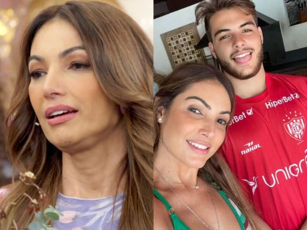 Patrícia Poeta se emociona ao falar sobre problema de saúde do filho no “Encontro”