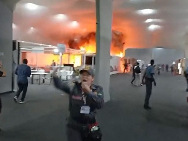 Fogo controlado e nenhum ferido: Organização da COP30 se pronuncia após incêndio