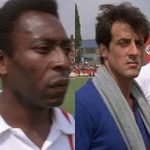 Stallone relembra o dia em que teve dedo quebrado por Pelé em gravação de filme