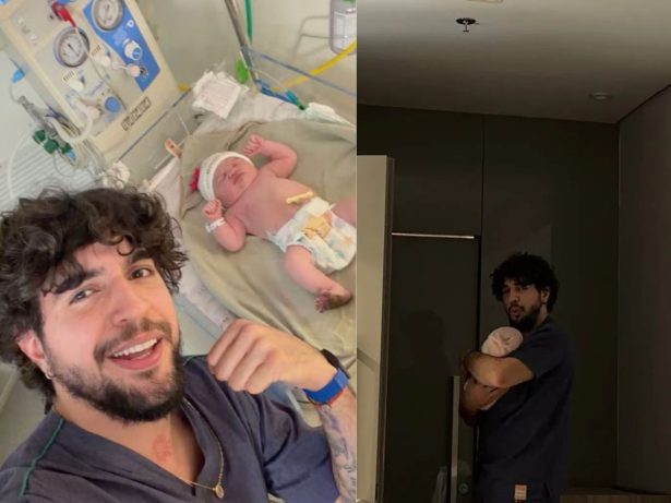 Nattan compartilha primeiras 24 horas da filha, Zuza: “Vivendo intensamente o maior amor”