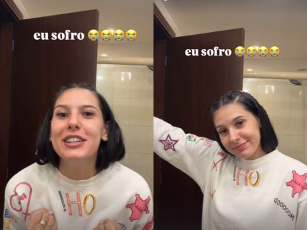 Ana Castela passa perrengue e fica com dor de barriga antes de show