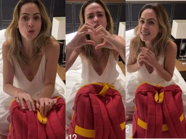 Ana Paula Renault grava vídeo no hotel após vencer o “BBB26”: “Estou bem passada”