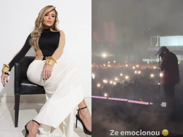 Poliana manda recado para Zé Felipe após ele chorar durante show em Portugal