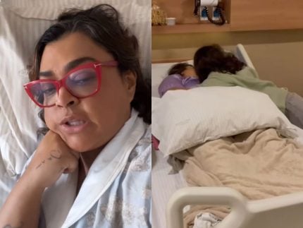 Preta Gil se emociona ao receber visita surpresa da neta no hospital: “Minha força”