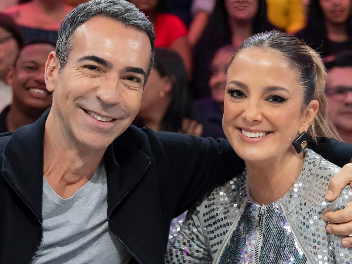 César Tralli e Ticiane Pinheiro (Foto: Divulgação/TV Globo)