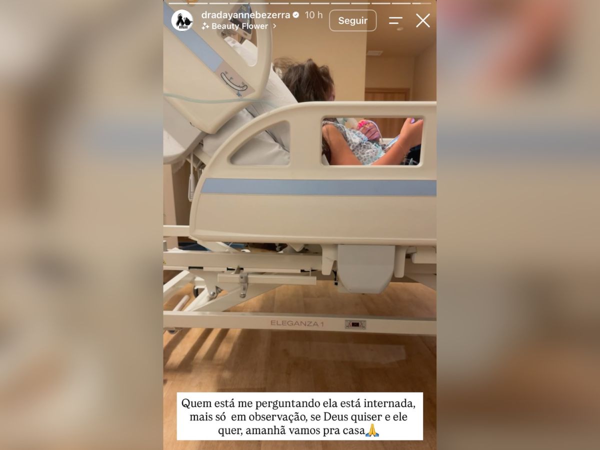 Crédito: Reprodução Instagram @dradayannebezerra