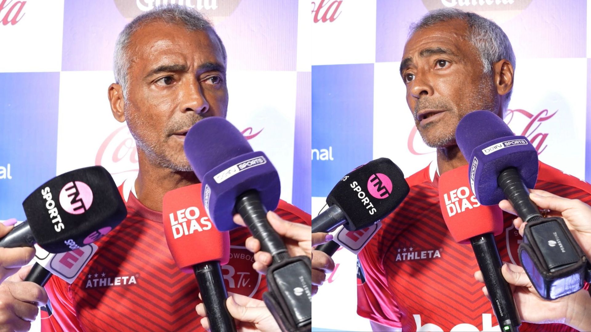 Romário: Reprodução/ Portar LeoDias
