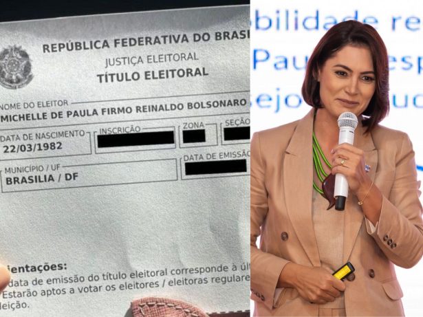 Michelle Bolsonaro transfere título para o DF e reforça movimentação eleitoral para 2026