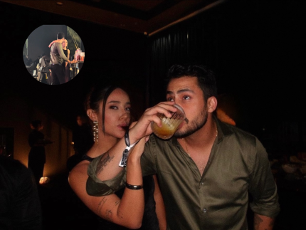 Saiba quem é a morena misteriosa flagrada com Matheus Vargas na festa de Marrone