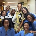 Camila Pitanga visita hospital do INCA para viver personagem: “Me ensinaram muito”