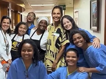 Camila Pitanga visita hospital do INCA para viver personagem: “Me ensinaram muito”