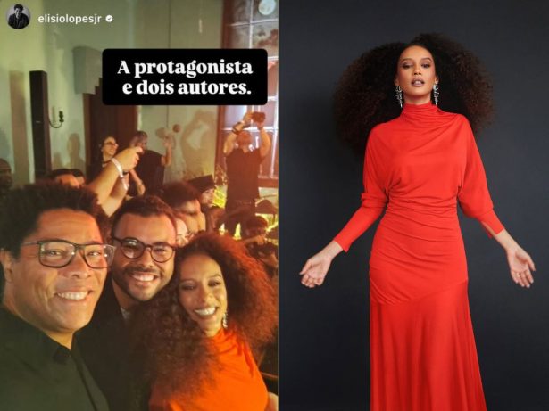 Protagonista “real” de “Reencarne”, Taís Araújo é celebrada em festa de lançamento da série