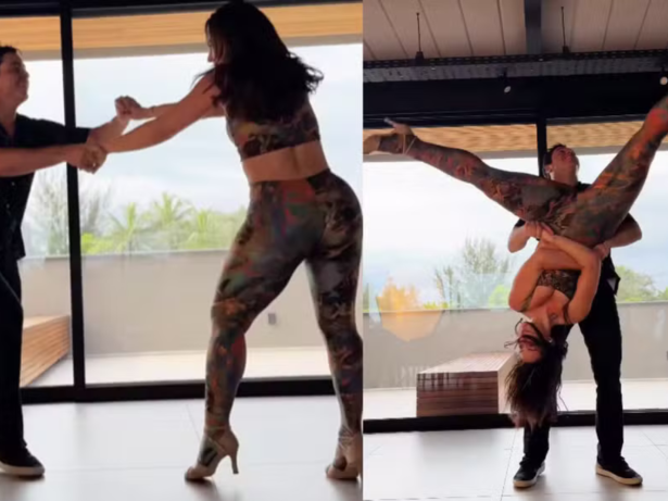 Do samba para a salsa: Paolla Oliveira brilha ao mostrar habilidade com dança