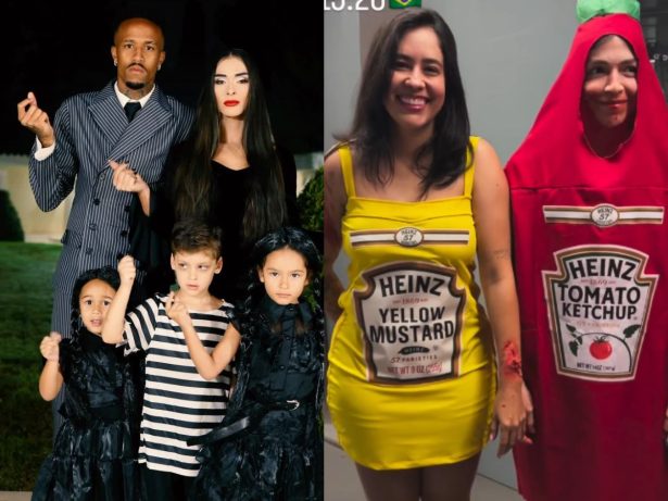 Halloween em Madri: veja os convidados e as fantasias que brilharam na festa de Virginia e Vini Jr.