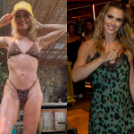 Carolina Dieckmann exibe corpo musculoso aos 46 anos, comemora transformação e lamenta críticas