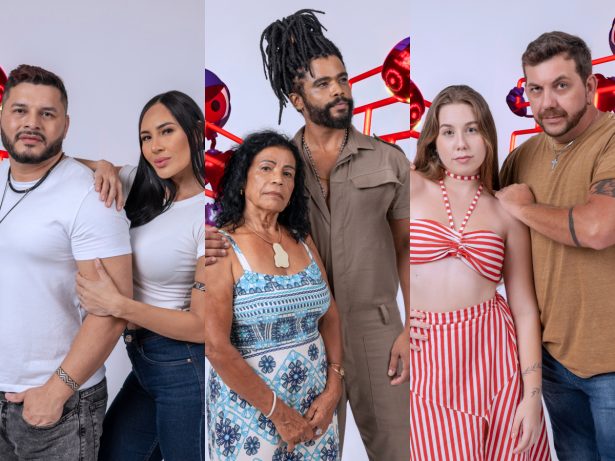 Qual dupla você elimina do Paredão? Arleane e Marcelo, Diogo e Vilma ou Edi e Raissa?