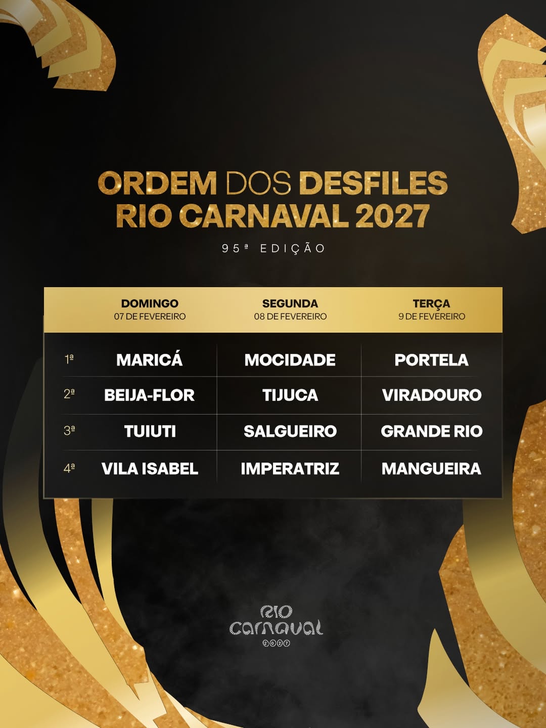 Reprodução: Instagram/@riocarnaval