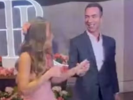 Que momento! César Tralli dança com enteada Rafa Justus em festão de 15 anos